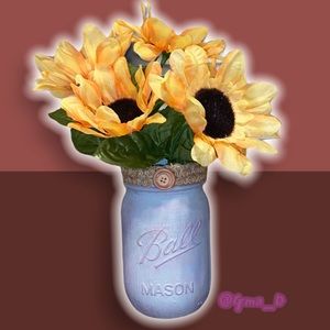 Shabby Chic Decorative Jar Vase New Original